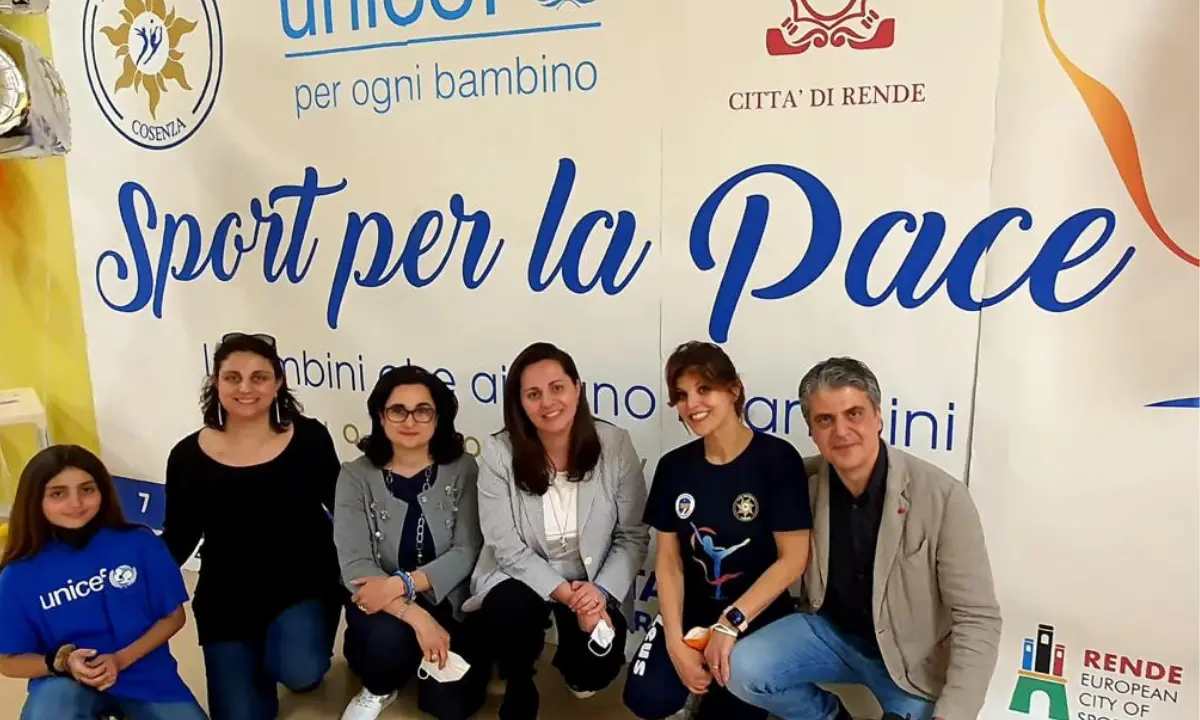 \"Sport per la Pace\" a Rende, gara di solidarietà per l'Unicef e i bambini dell'Ucraina