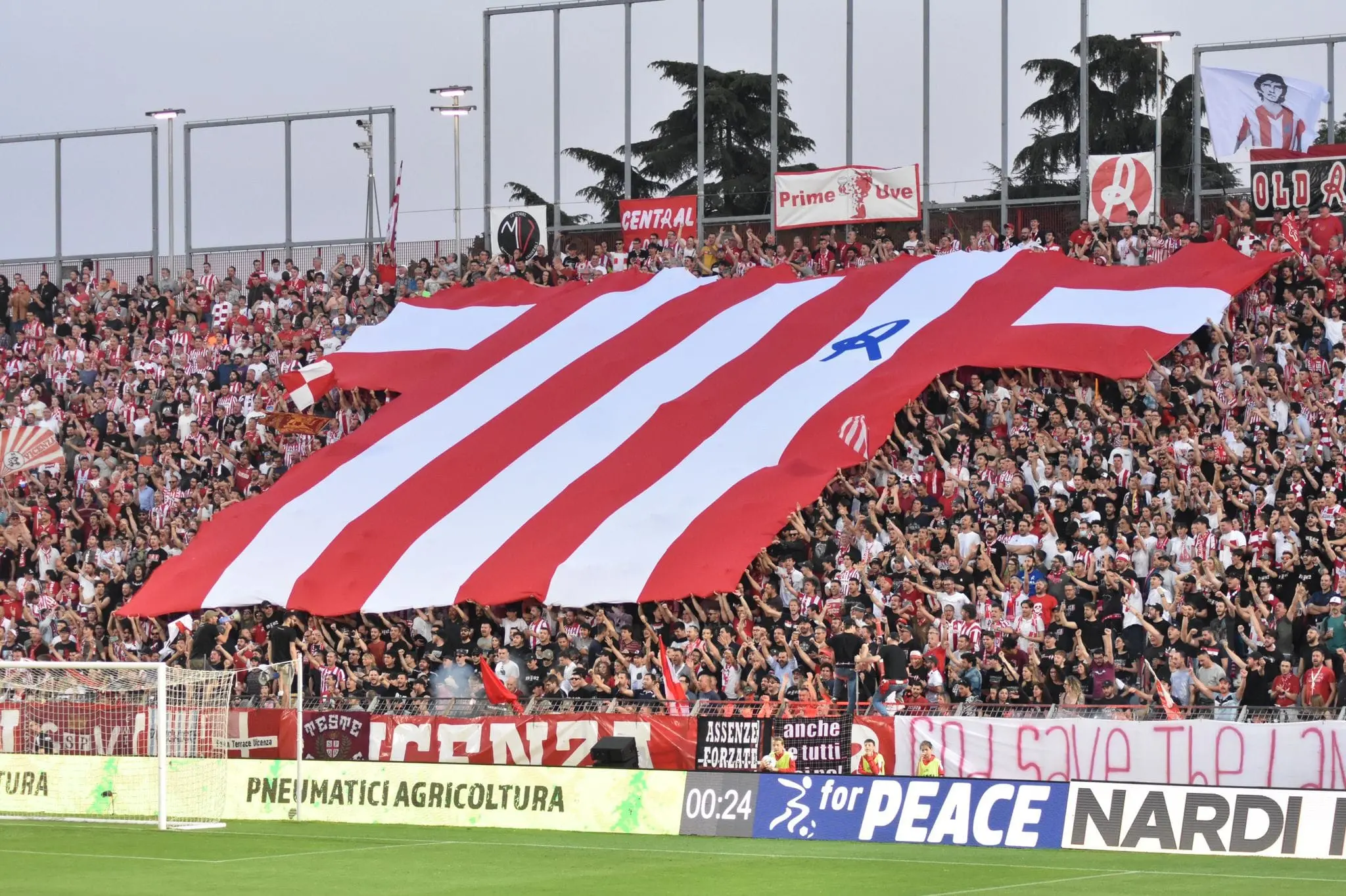 La Curva Sud del Vicenza: «Tutti a Cosenza per quest'ultima sfida»