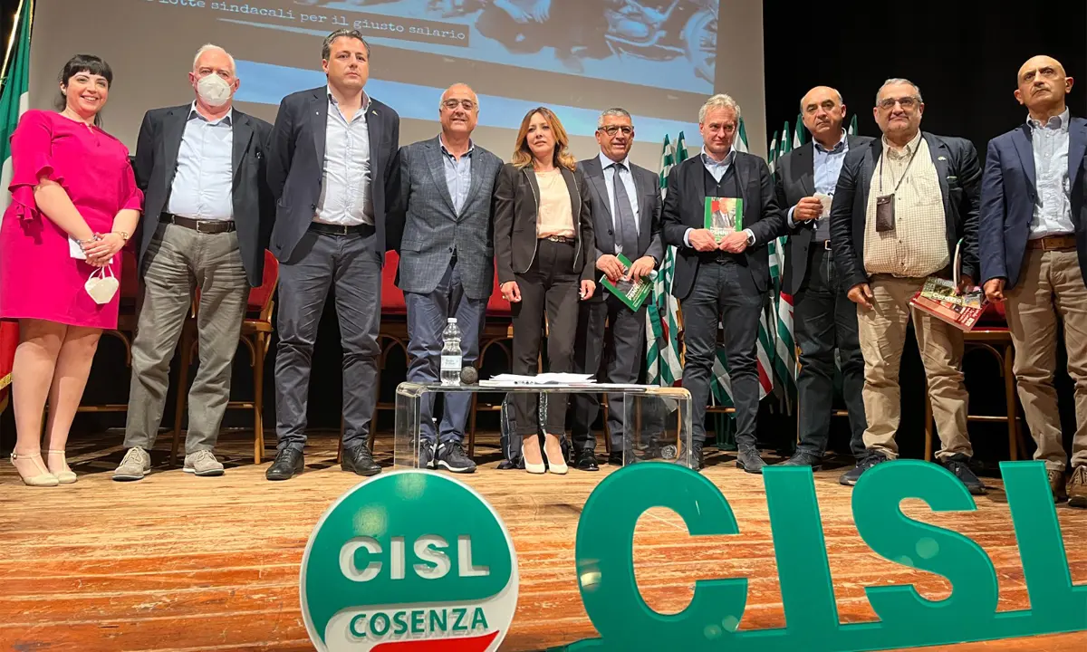 Cisl Cosenza a Cassano per ricordare Peppino Pennini