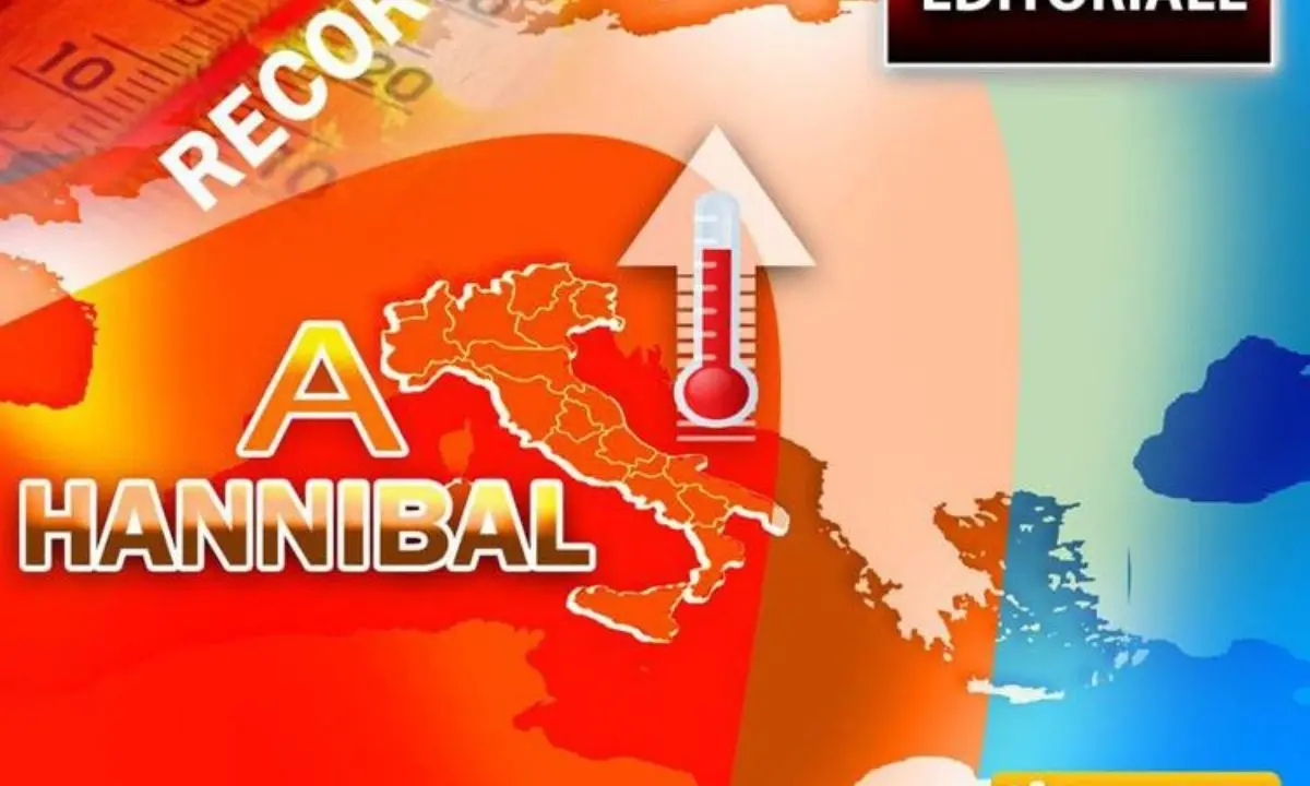 Meteo, Italia scaldata da Hannibal: rischio temperature record