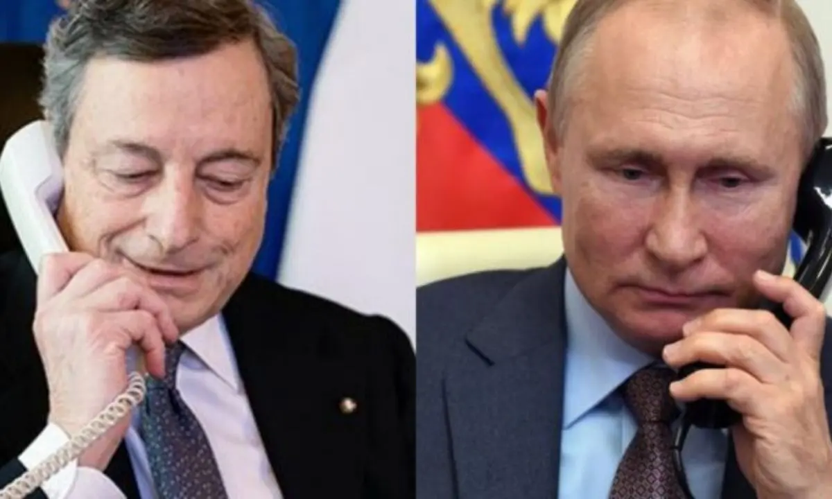 Putin a colloquio telefonico con Draghi: «Assicuriamo gas a Italia»