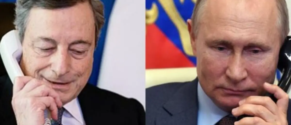 Putin a colloquio telefonico con Draghi: «Assicuriamo gas a Italia»