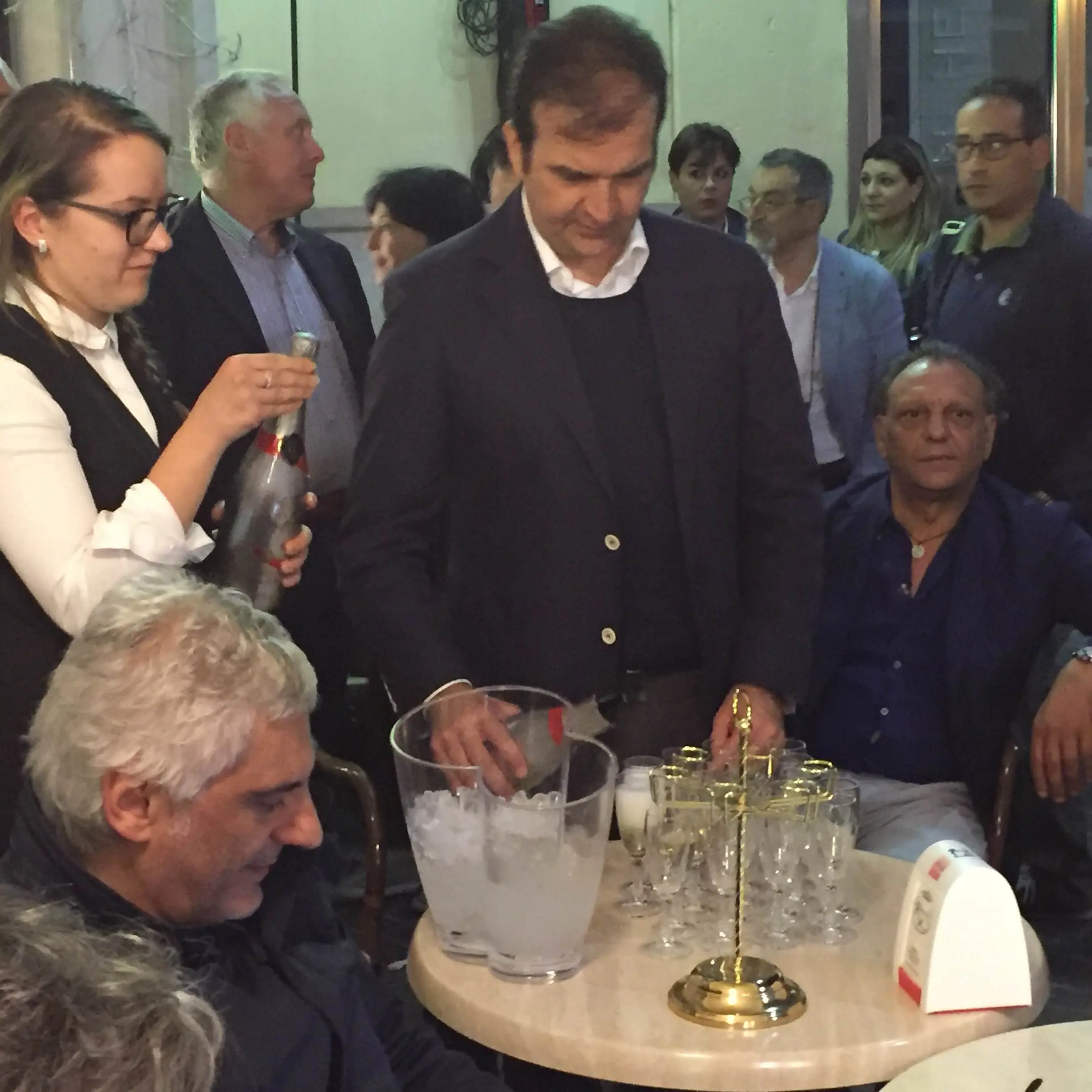 AMMINISTRATIVE 2016 | I brindisi di Mario Occhiuto [VIDEO-FOTO]