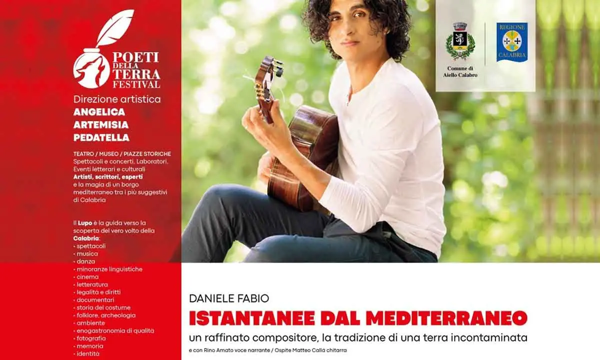 Aiello Calabro, il narratore Daniele Fabio apre il Festival del Lupo