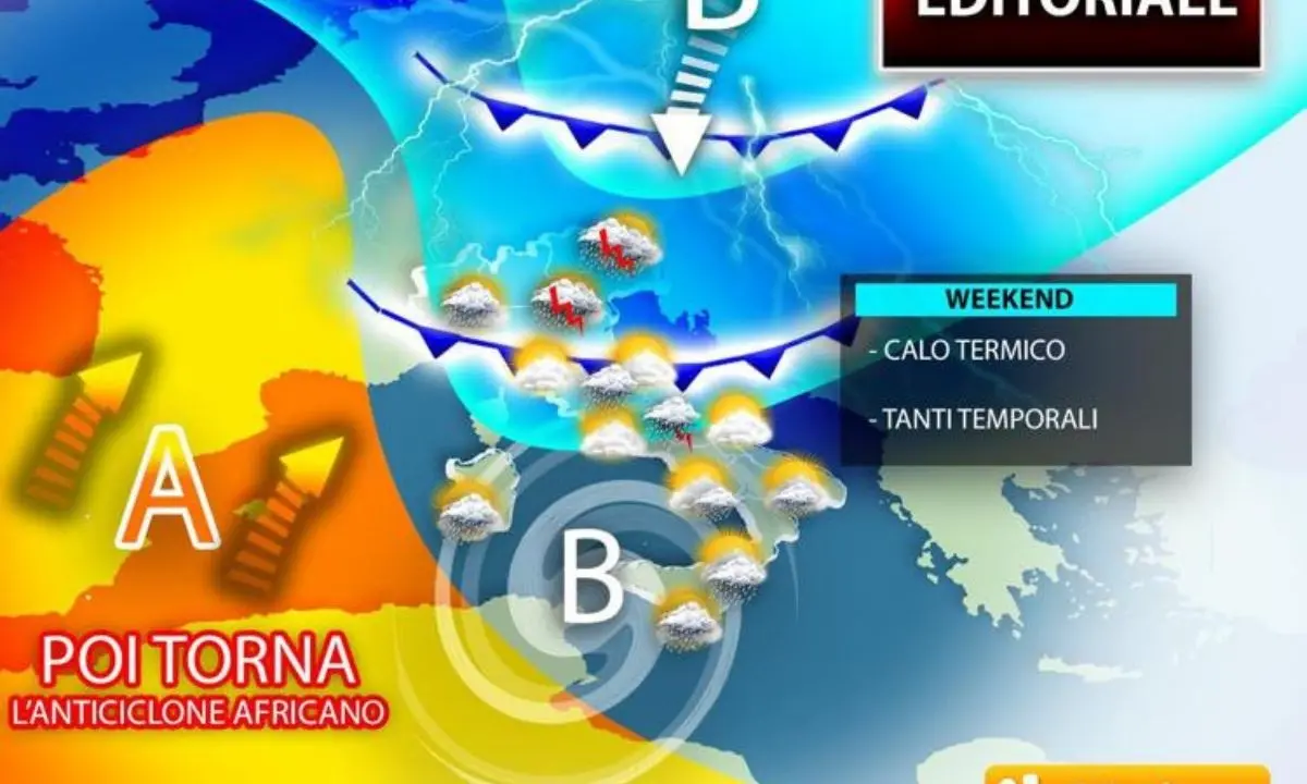 Meteo: domani giornata autunnale, poi torna il caldo record