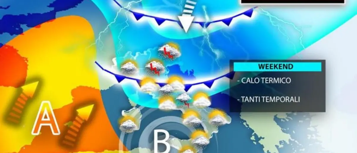 Meteo: domani giornata autunnale, poi torna il caldo record