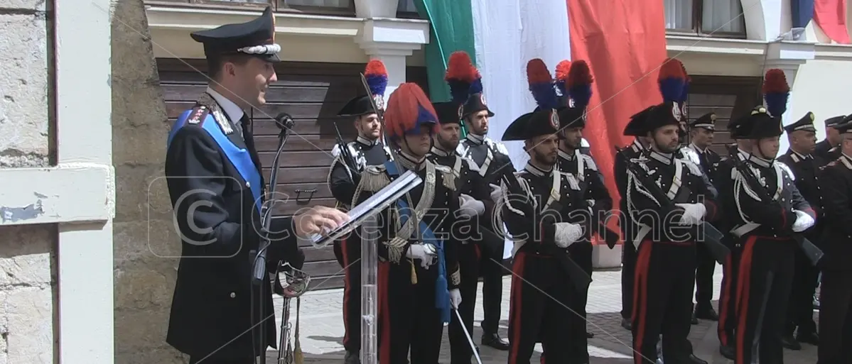 Celebrati a Cosenza i 208 anni della Fondazione dell'Arma dei carabinieri (VIDEO-FOTO)