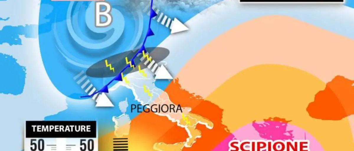 Meteo, da domani in Italia arrivano calo termico e temporali