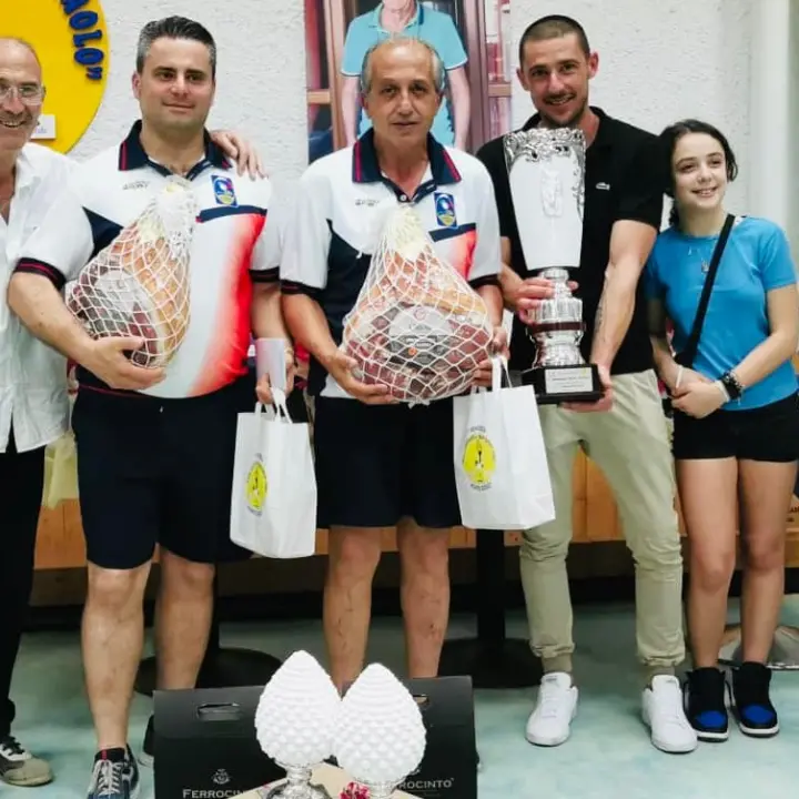 Bocce, la coppia del Città di Cosenza conquista il Memorial Gerace (FOTO)