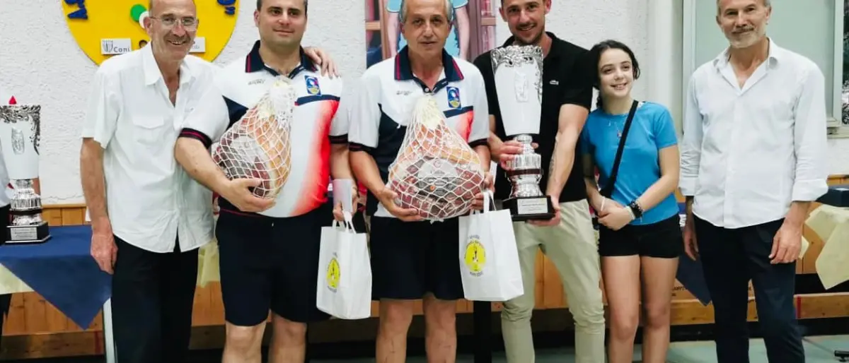 Bocce, la coppia del Città di Cosenza conquista il Memorial Gerace (FOTO)