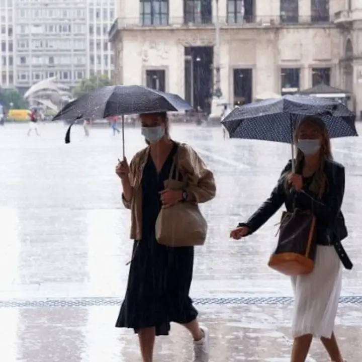 Meteo, previsto maltempo sull'Italia: domani in arrivo piogge e temporali