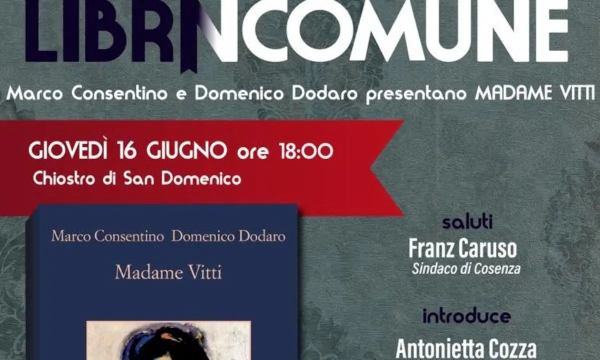 Cosenza, giovedì 16 giugno nuovo appuntamento con \"Librincomune\"
