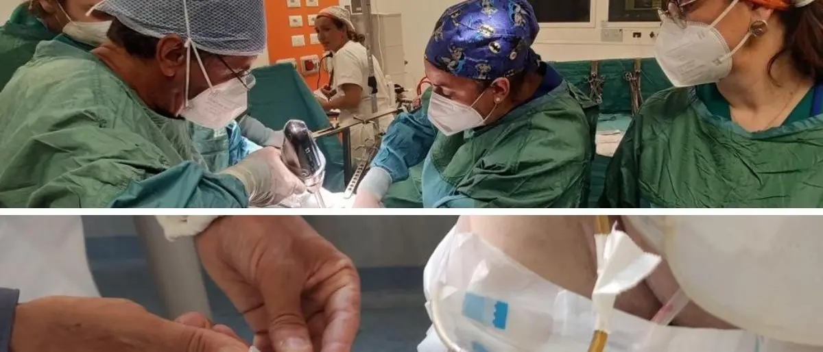 Tumore all’intestino, intervento innovativo a Cosenza su un paziente di 60 anni