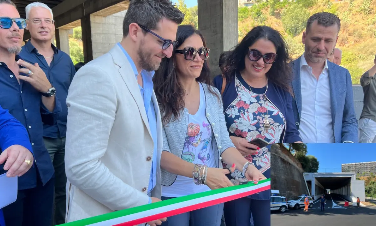 Corigliano Rossano, riconsegnata la Galleria paramassi: l'opera è stata messa in sicurezza