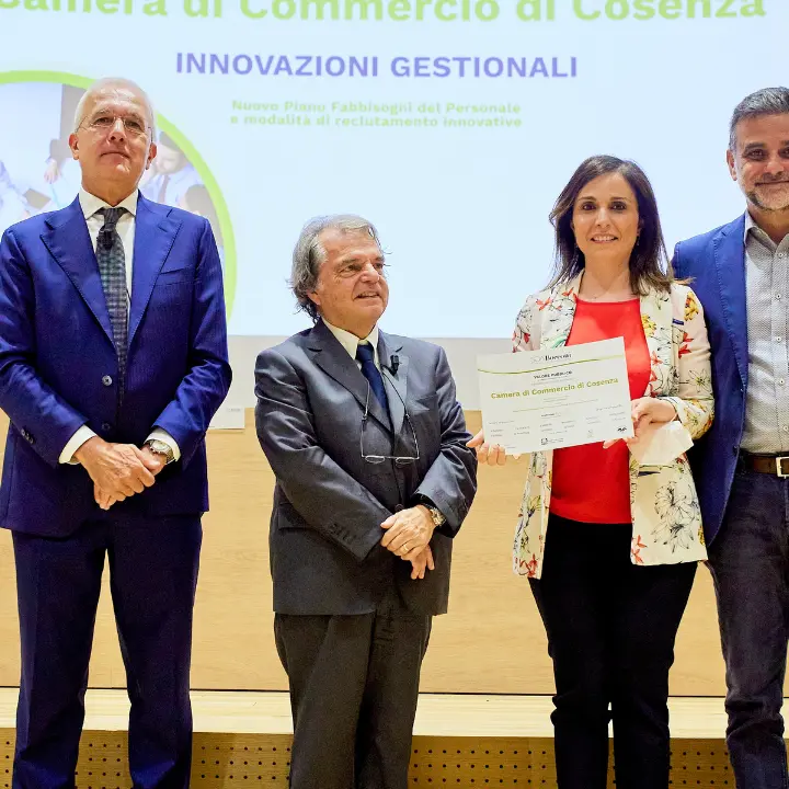 \"Valore Pubblico: la PA che funziona\", la Bocconi premia la Camera di commercio di Cosenza