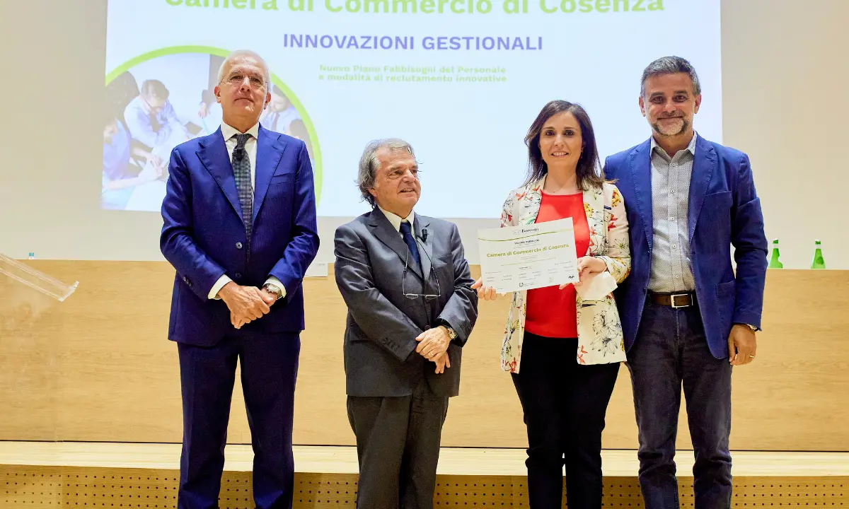 \"Valore Pubblico: la PA che funziona\", la Bocconi premia la Camera di commercio di Cosenza