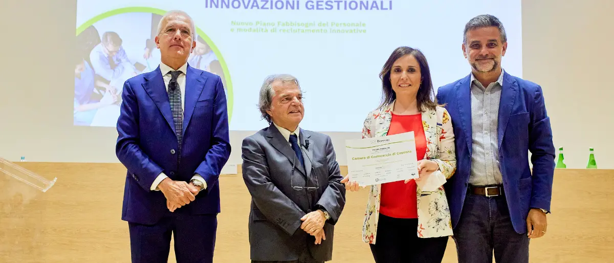 \"Valore Pubblico: la PA che funziona\", la Bocconi premia la Camera di commercio di Cosenza