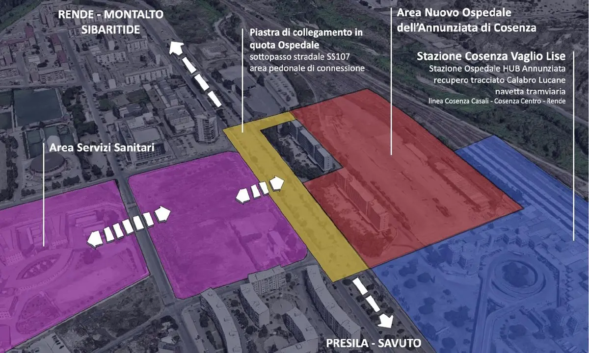 Nuovo ospedale di Cosenza, il finanziamento Inail non è a rischio: le rassicurazioni di Occhiuto