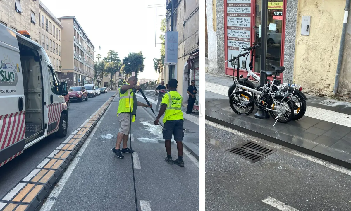 Incidente tra due bici in via Quattromani: ciclista finisce in ospedale