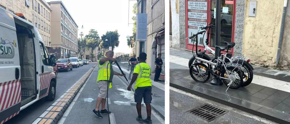 Incidente tra due bici in via Quattromani: ciclista finisce in ospedale
