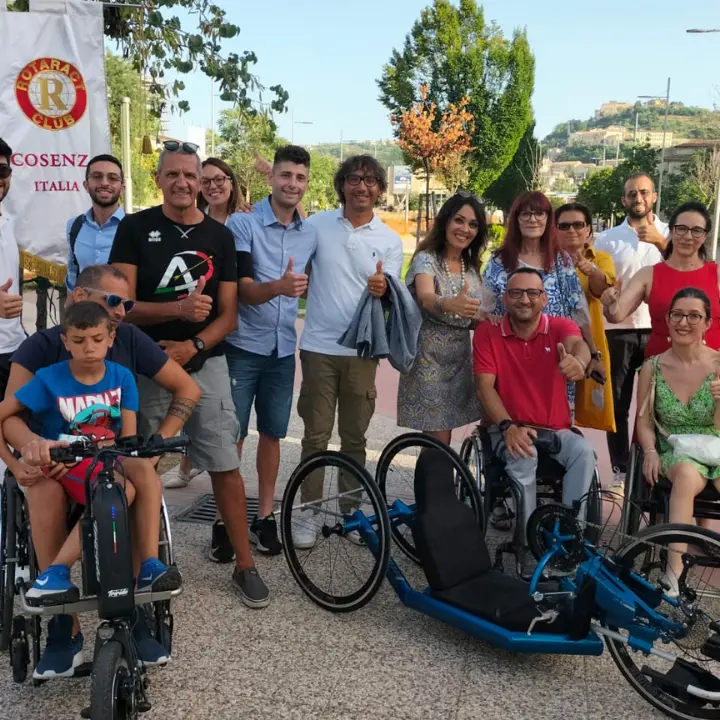 Franz Caruso plaude al progetto \"Bike Sharing Inclusivo\" del Rotaract
