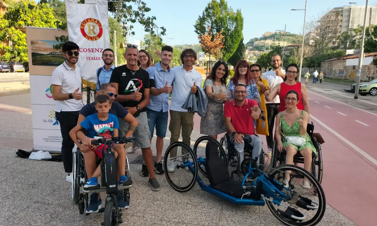 Franz Caruso plaude al progetto \"Bike Sharing Inclusivo\" del Rotaract