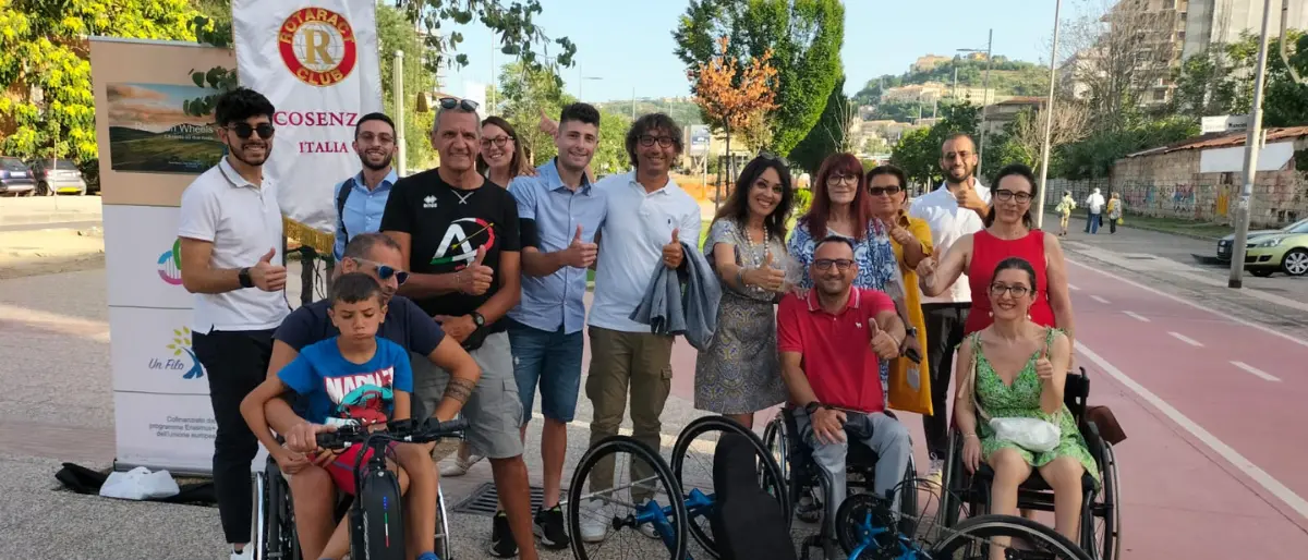 Franz Caruso plaude al progetto \"Bike Sharing Inclusivo\" del Rotaract