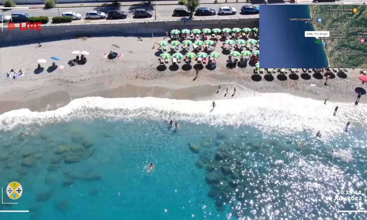 Mare pulito: elicotteri e droni della Regione per monitorare le coste, immagini in diretta sul web - VIDEO e FOTO