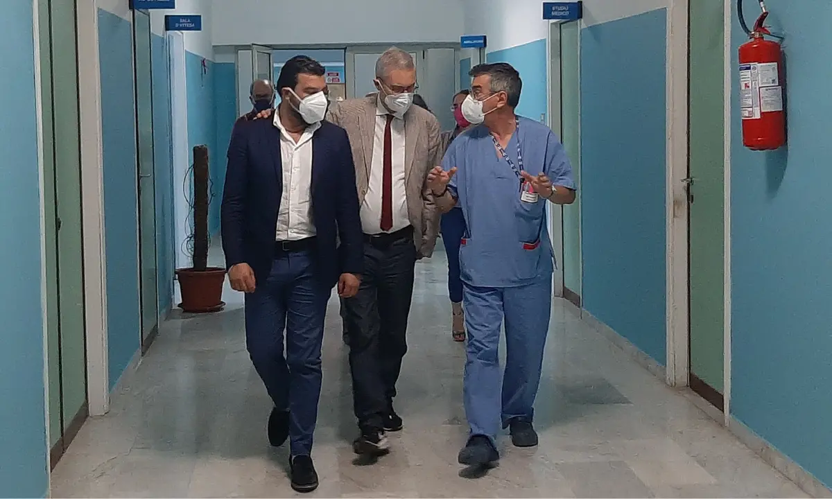 Laghi alla Casa della Salute di Lungro: non si ferma il tour per toccare con mano i problemi della sanità