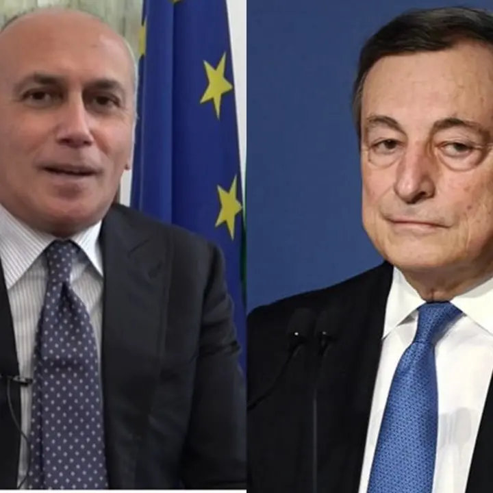 Franz Caruso pronto a firmare l'appello per convincere Mario Draghi a rimanere alla guida di Palazzo Chigi