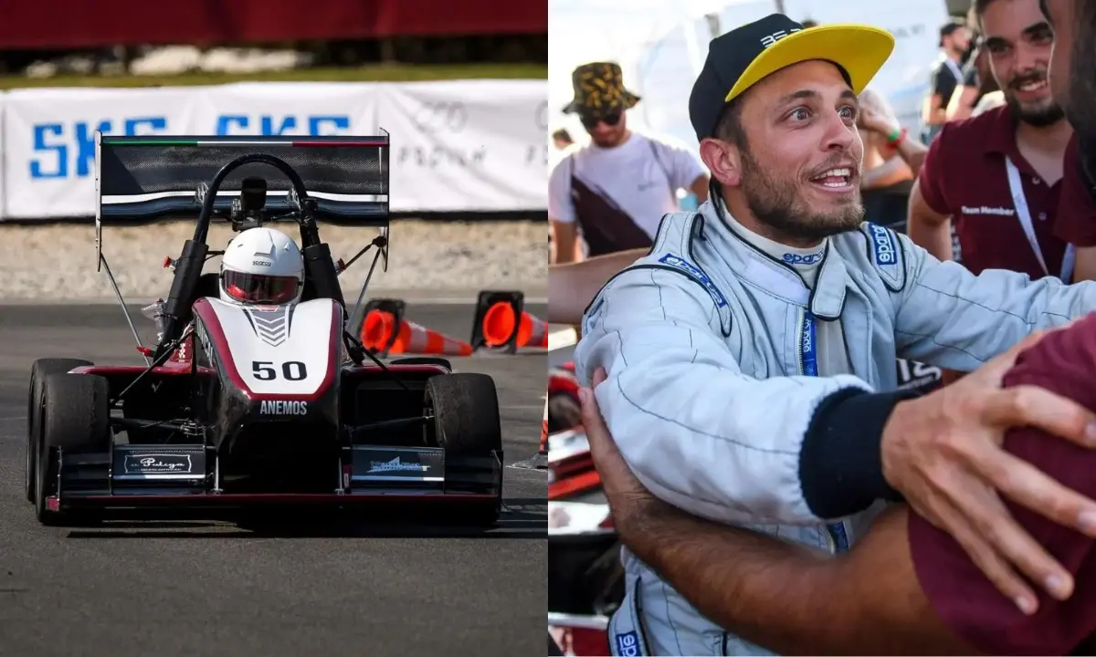 Formula Sae, l'auto da corsa dell'Unical conquista il terzo posto