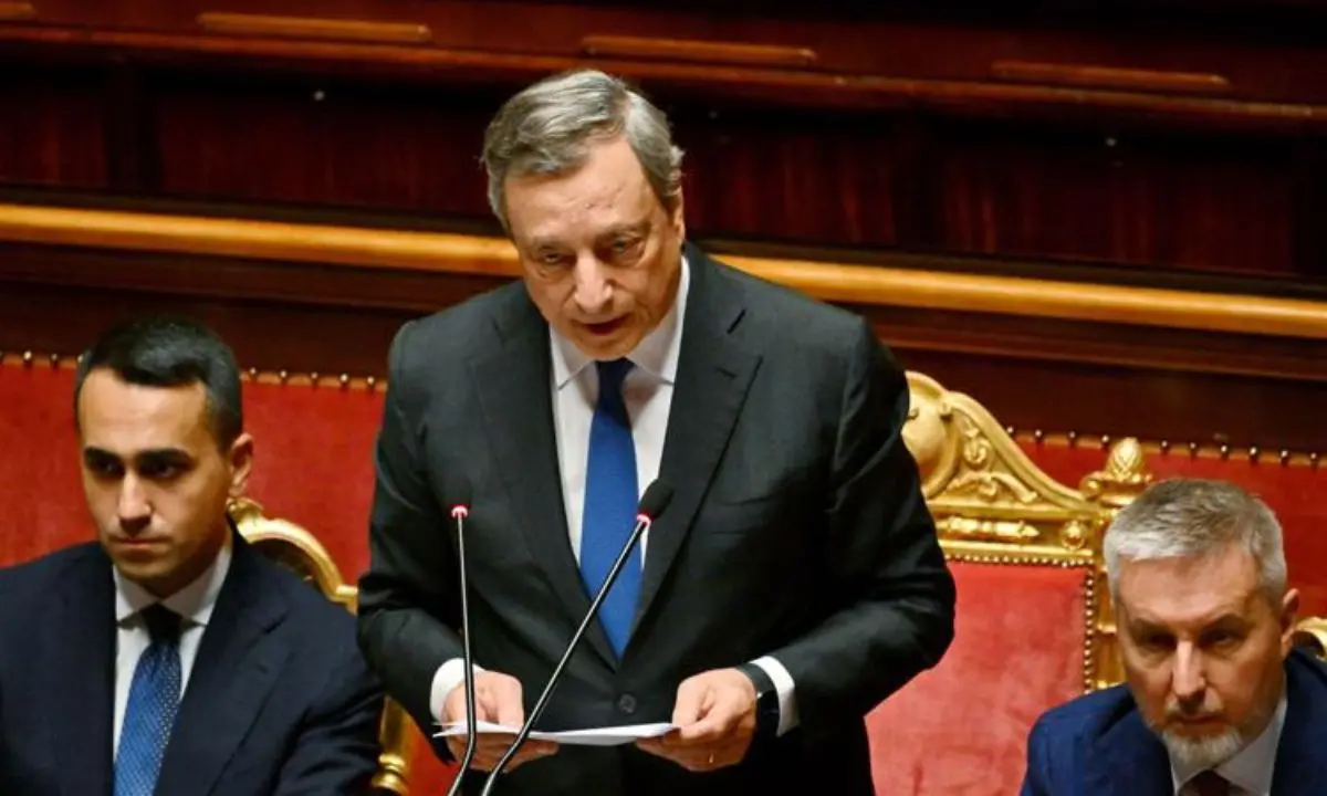 Draghi parla al Senato: «Serve nuovo patto di fiducia»