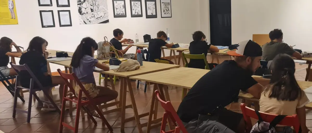 La scuola di fumetto a Cosenza che fa emozionare: terminato il secondo modulo con tanti bambini coinvolti