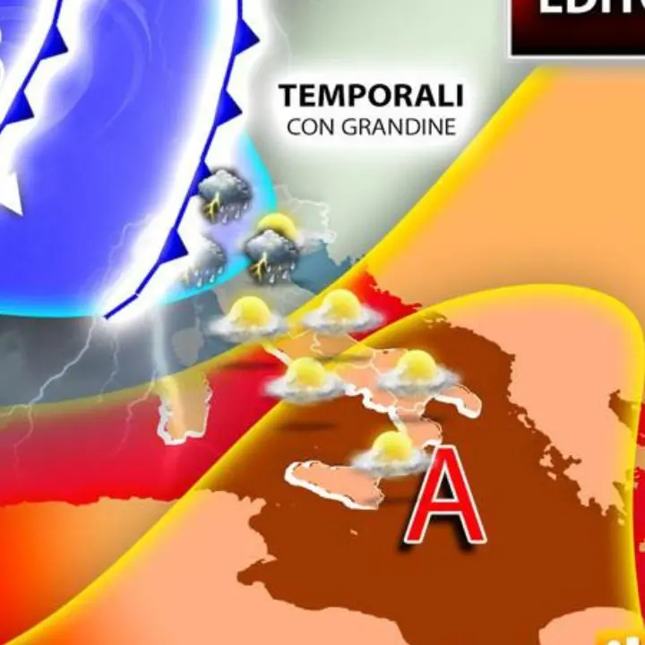 Meteo, caldo record dà tregua al Nord: in arrivo forti temporali