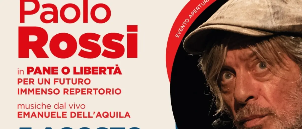 Paolo Rossi apre il Festival Euromediterraneo di Altomonte: ingresso gratuito