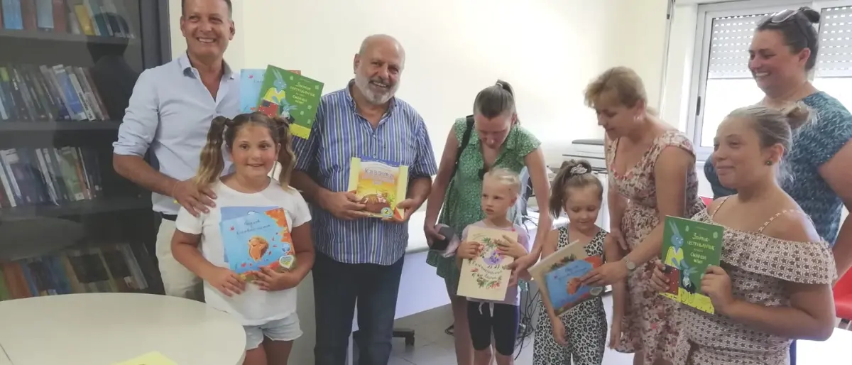 Cosenza, consegnati i libri della società editoriale Rubbettino ai bimbi ucraini