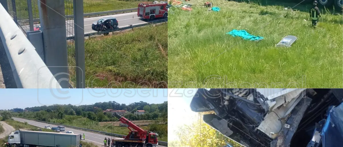 Villapiana, incidente mortale sulla 106 Jonica: a perdere la vita una coppia di Nova Siri. Anche un prete in gravi condizioni (FOTO-VIDEO)