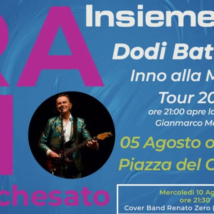 Marano Marchesato, cresce l'attesa per il concerto di Dodi Battaglia