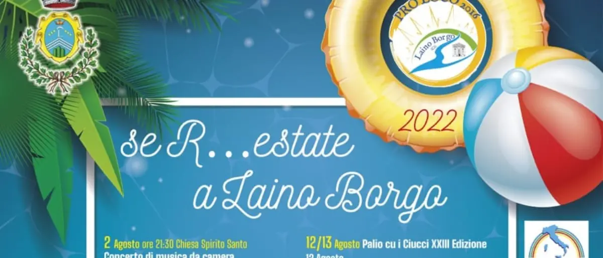 Laino Borgo, un'estate ricca di appuntamenti per valorizzare il borgo e le sue identità