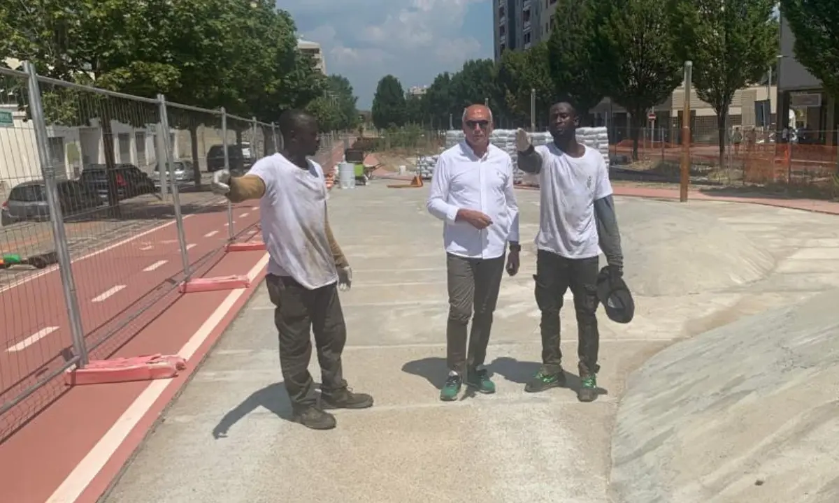 Lavori al Parco del Benessere, Caruso: «Finiranno forse in autunno»