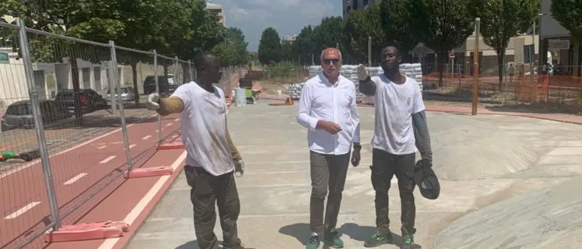 Lavori al Parco del Benessere, Caruso: «Finiranno forse in autunno»