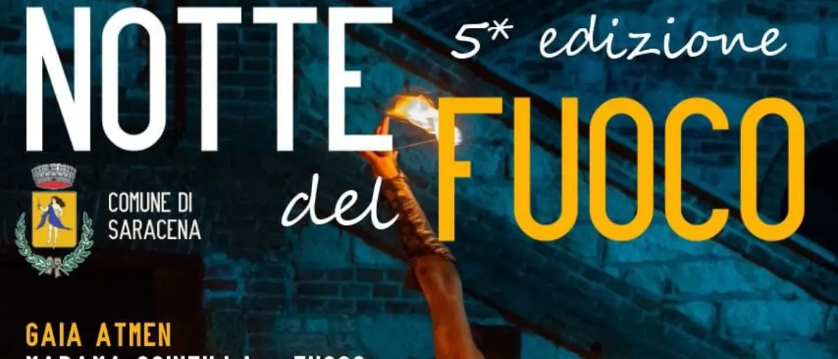 Saracena, notte del fuoco: tutto pronto per la quinta edizione