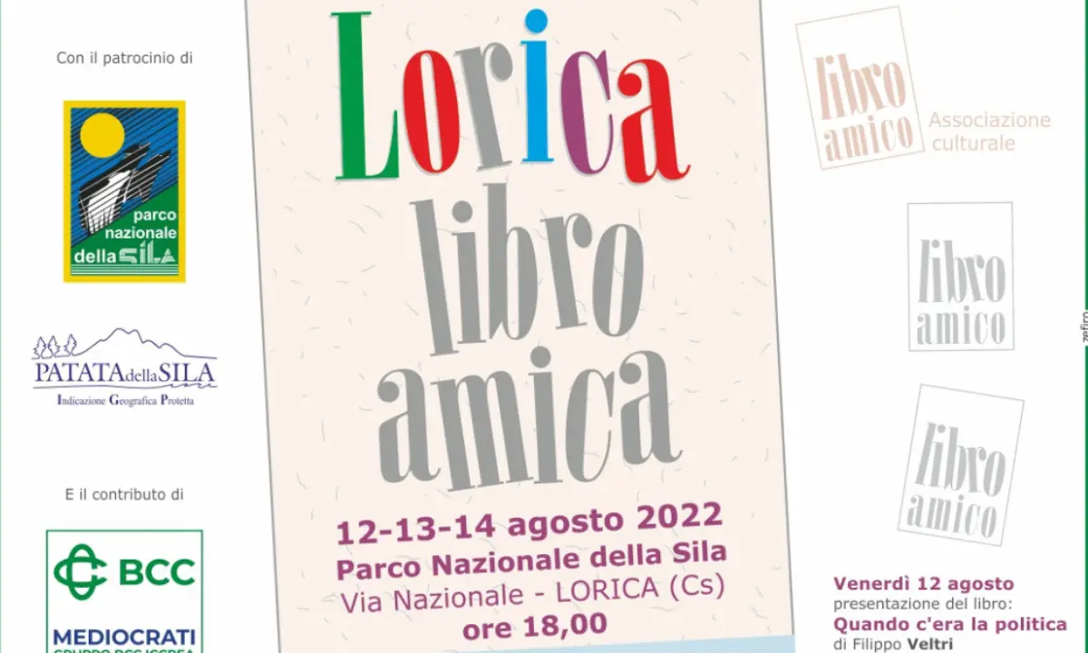Torna in Sila la manifestazione \"Lorica libro amica\": ecco quando