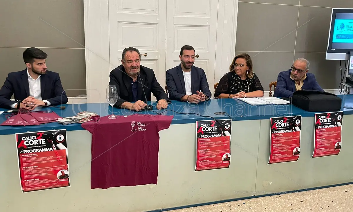 \"Calici a Corte\", tre giorni di eventi enogastronomici ad Aprigliano. Lo chef Barbieri: «Ripartiamo alla grande» (VIDEO)
