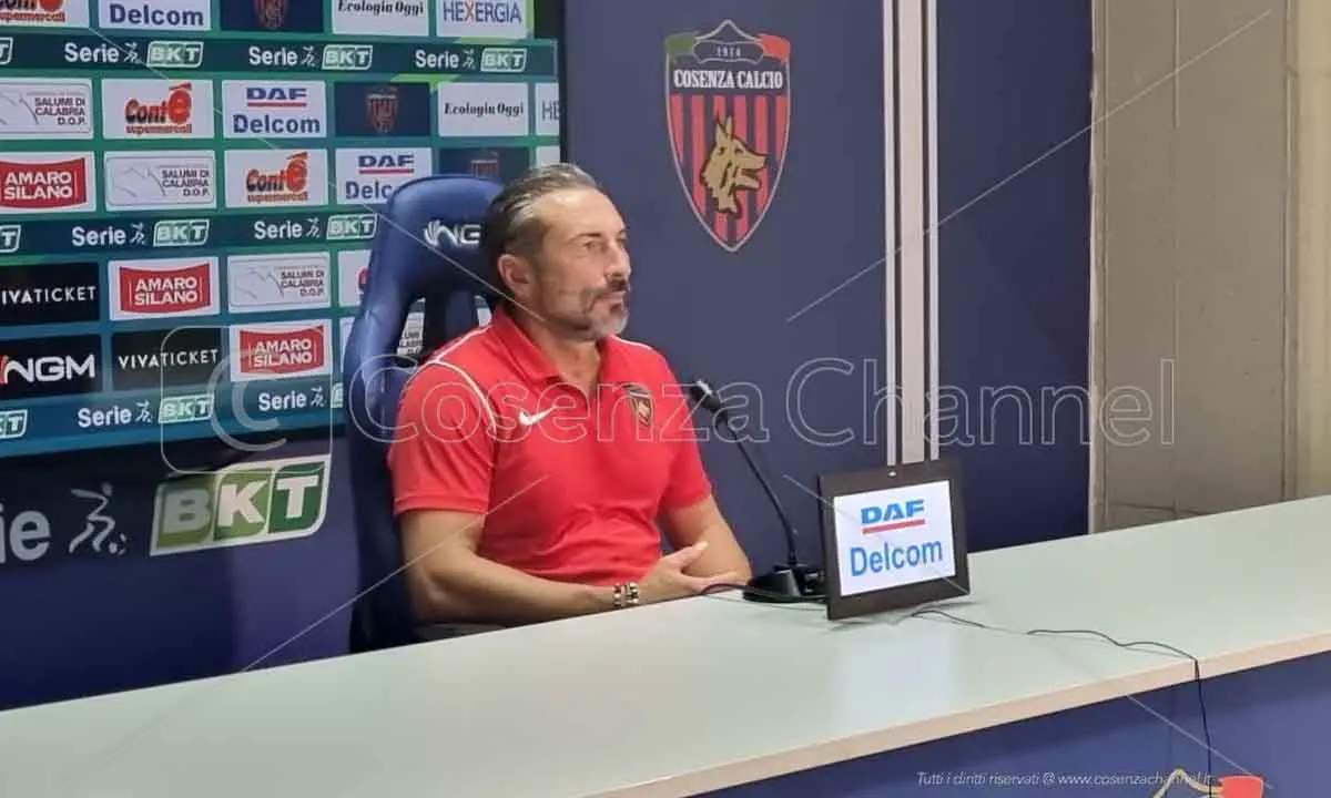 Dionigi: «Ci siamo allenati bene. Il Como? Ha una rosa da Serie A»