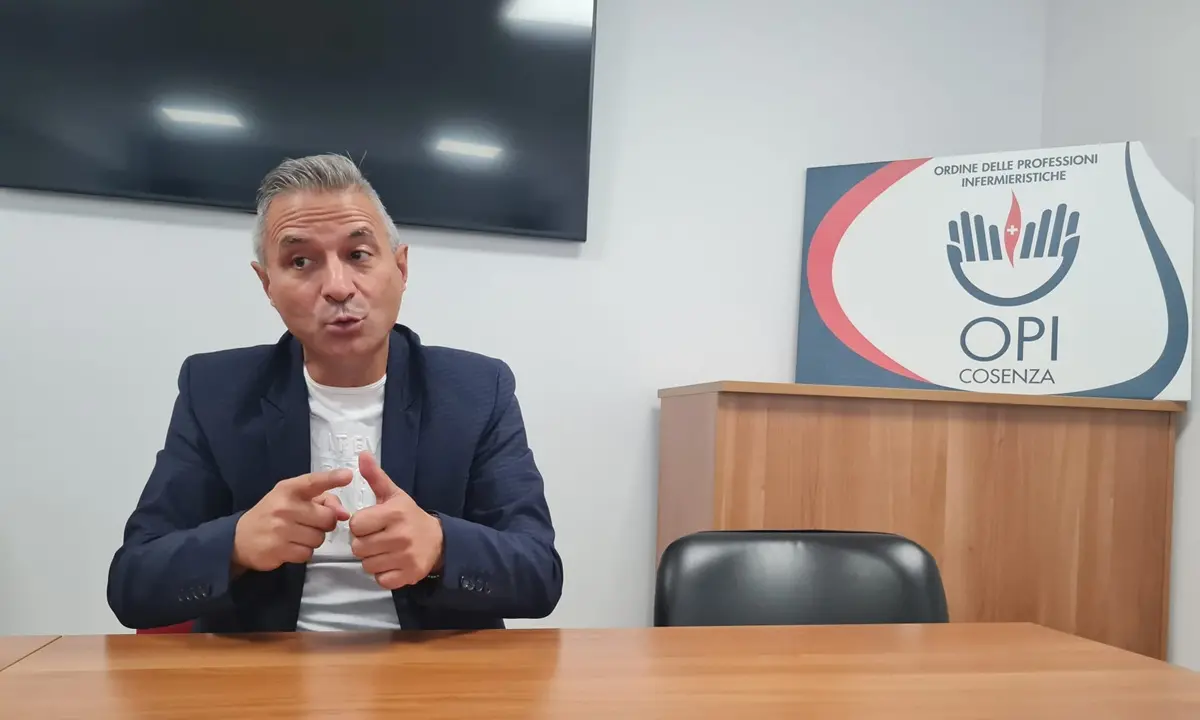 Cosenza, il presidente dell'Ordine degli infermieri Sposato: «La carenza di personale è un fattore cronico»