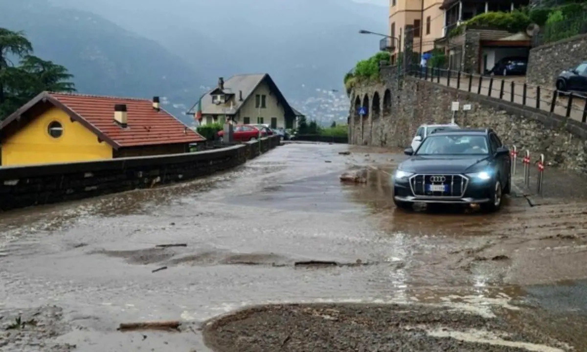 Il maltempo colpisce il centro-nord: danni a Como, Lecco e Livorno