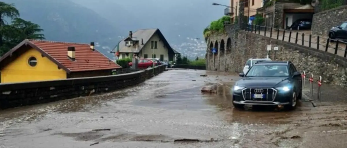 Il maltempo colpisce il centro-nord: danni a Como, Lecco e Livorno