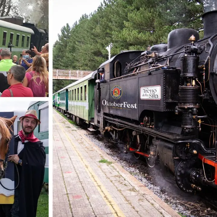 Il Treno della Sila sarà per tutte le domeniche di Settembre il Treno dell'OktoberFest Calabria