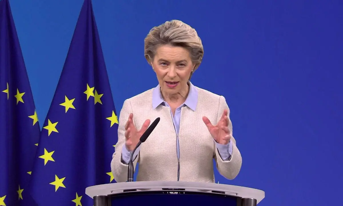 Caro energia, von der Leyen: «Proporremo price cap sul gas russo»